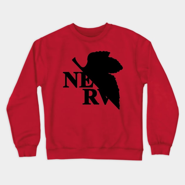 Nerv Black Crewneck Sweatshirt by Pet-A-Game